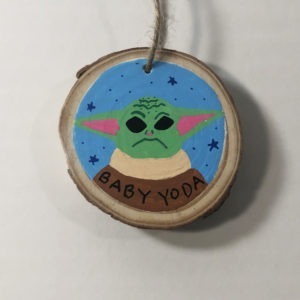 Blue Baby Yoda