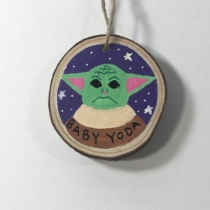 Purple Baby Yoda